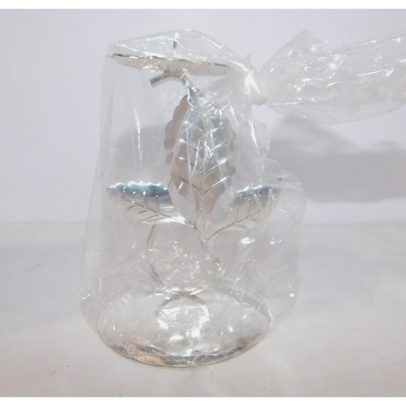 VTG BMF Traubenleuchter Germany Silver Plated Grapes Candelabra Candle NEW - Picture 11 of 12